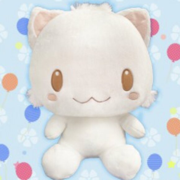 New Toreta and Friends Big Moufu Cat 42cm Toreba Exclusive Japan - Picture 1 of 3